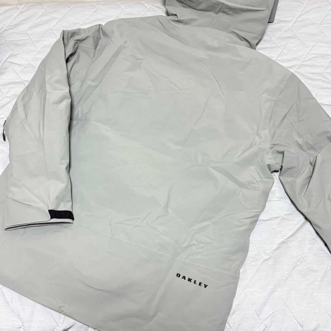 【上下セット】OAKLEY スノーボード ウェア メンズ グレー