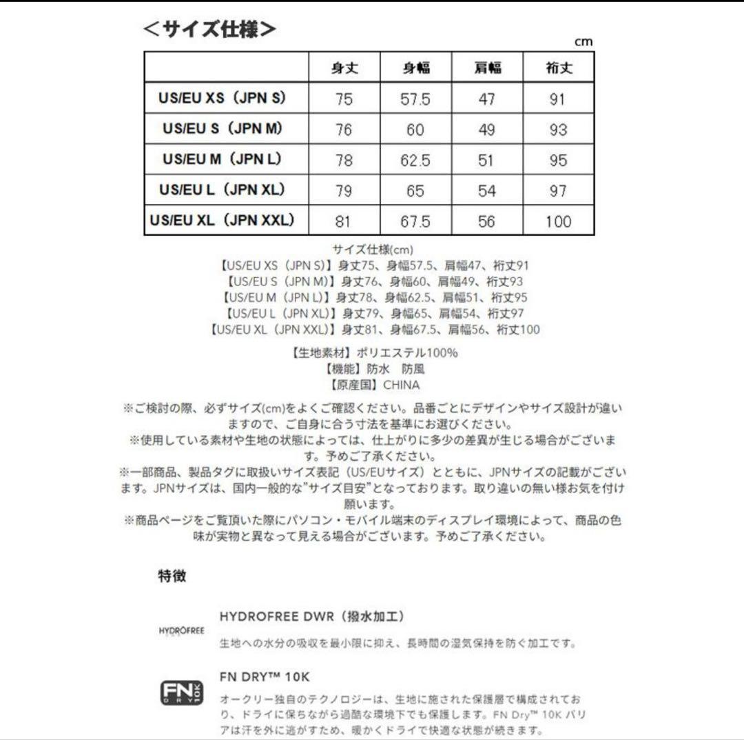【上下セット】OAKLEY スノーボード ウェア メンズ グレー