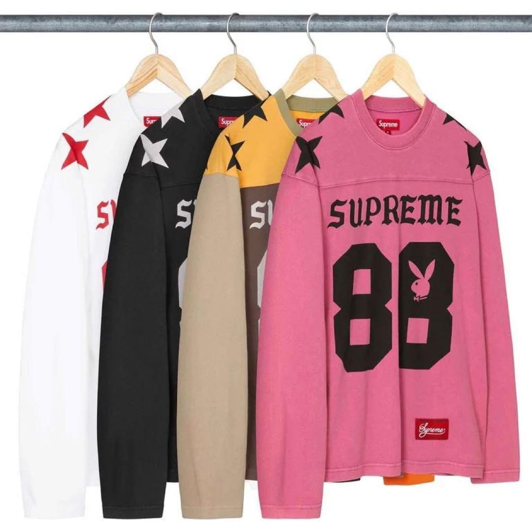 シャツ Supreme x Playboy L/S Football Top