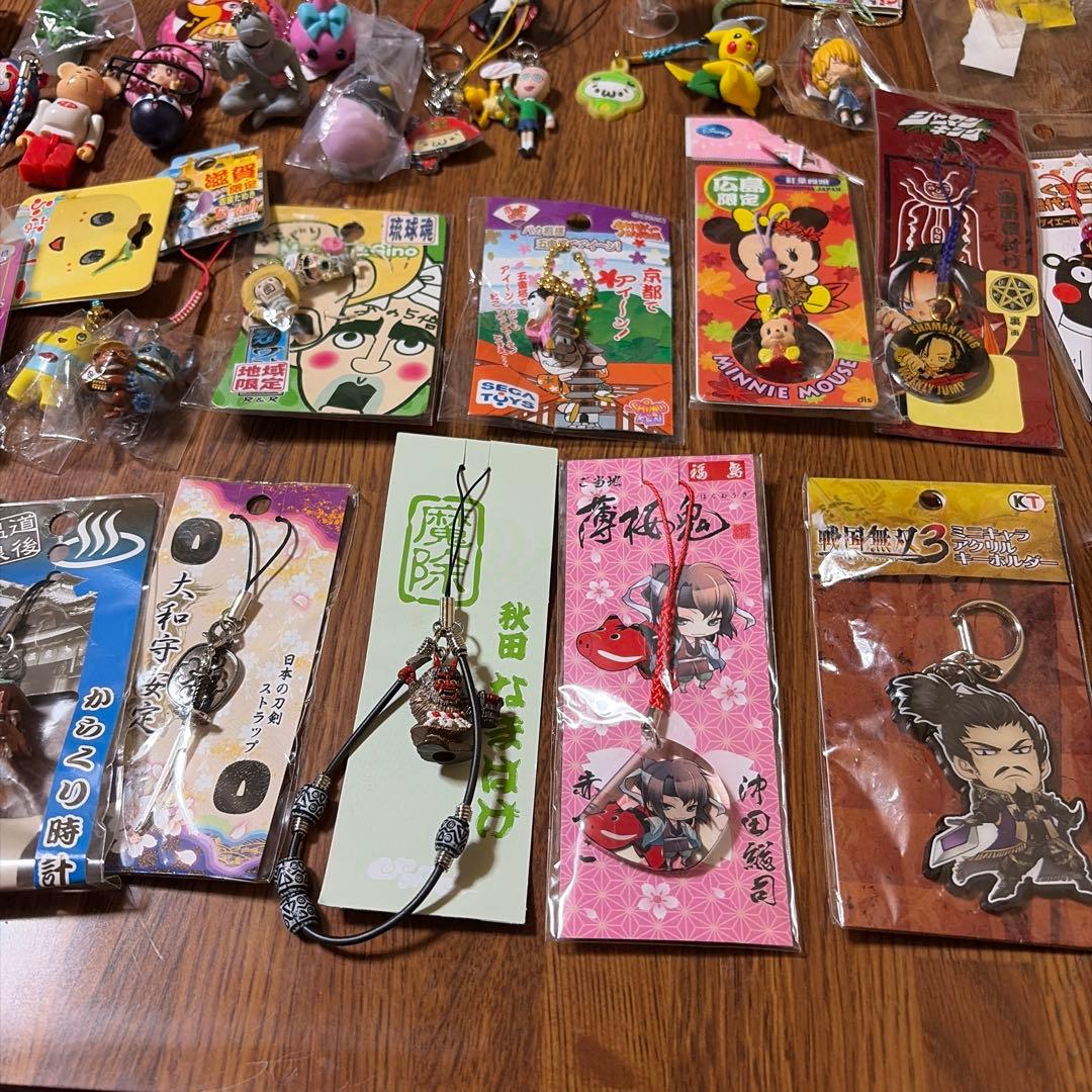 キャラクター ストラップ セット 未使用