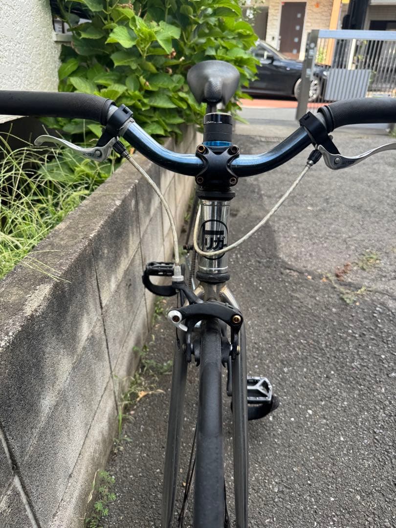 シルバー ピストバイク 700C