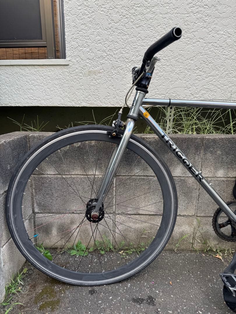 シルバー ピストバイク 700C