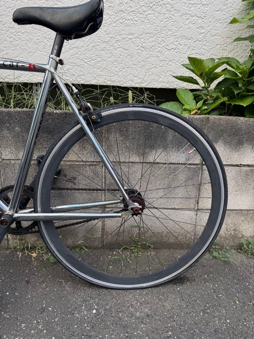 シルバー ピストバイク 700C