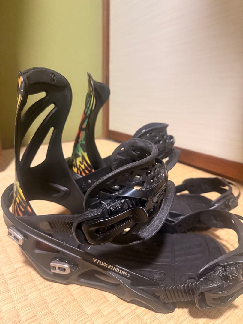 FLUX スノーボード ビンディング カラフル　M size