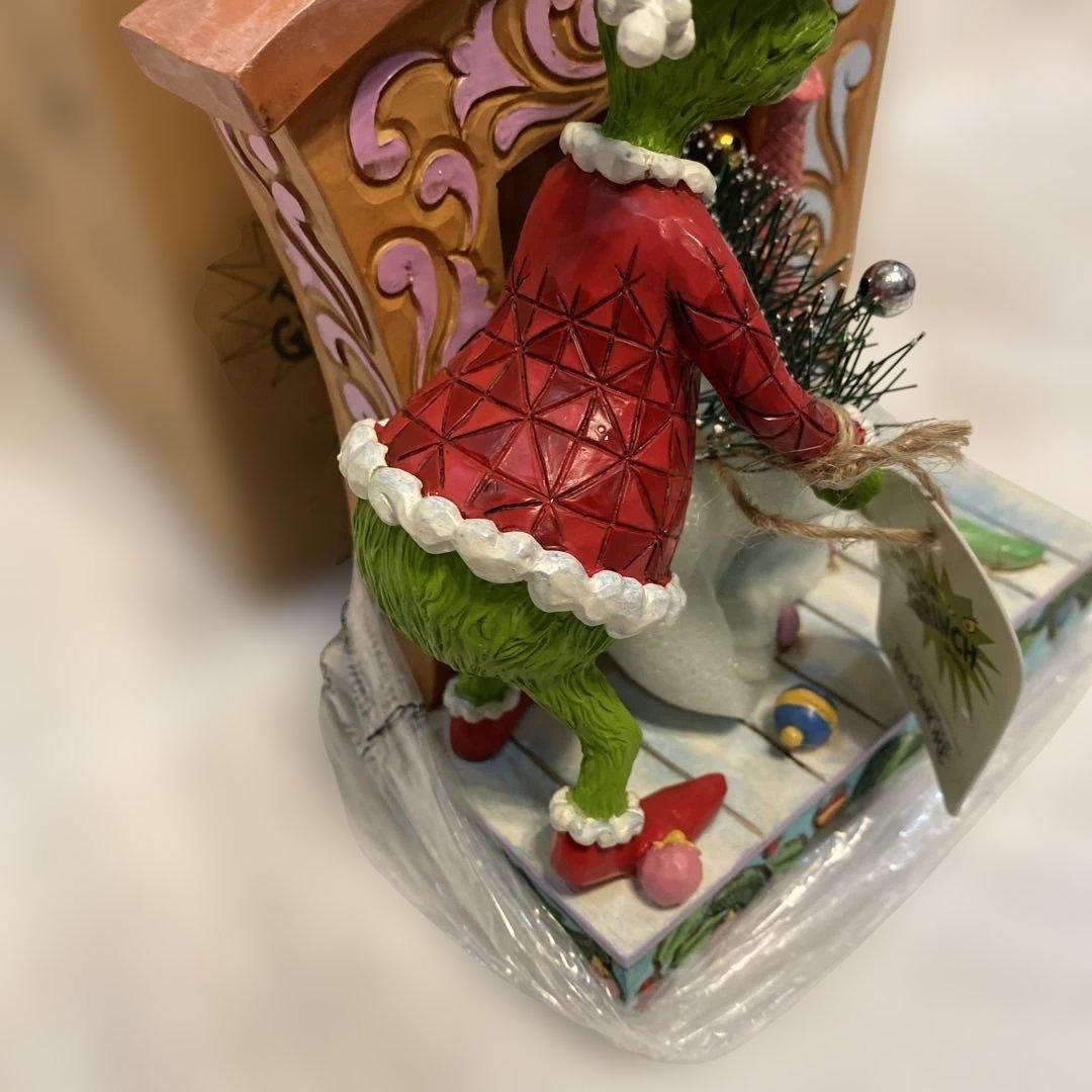新品　Jim Shore グリンチ クリスマス置物 約18cm ジムショア