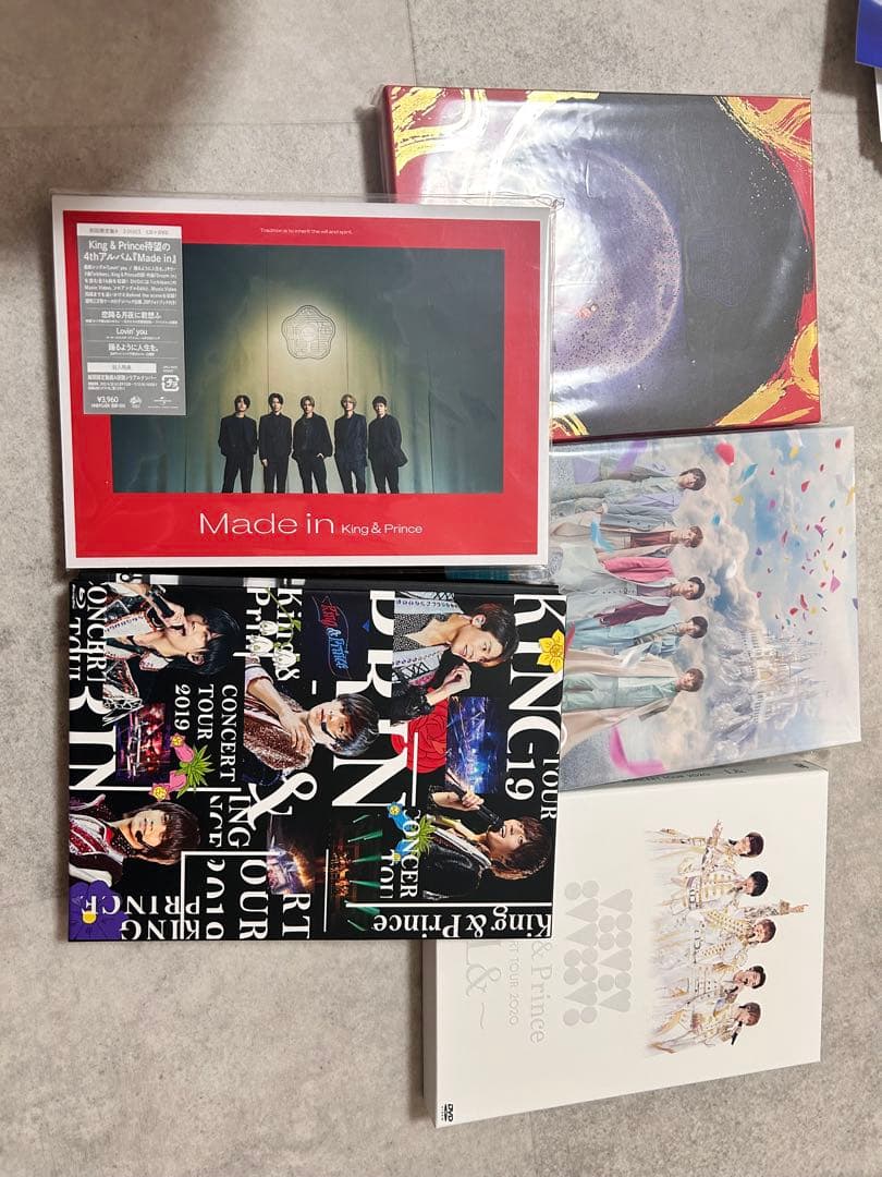 King & Prince まとめ　永瀬廉　高橋海斗　cd dvd 公式写真