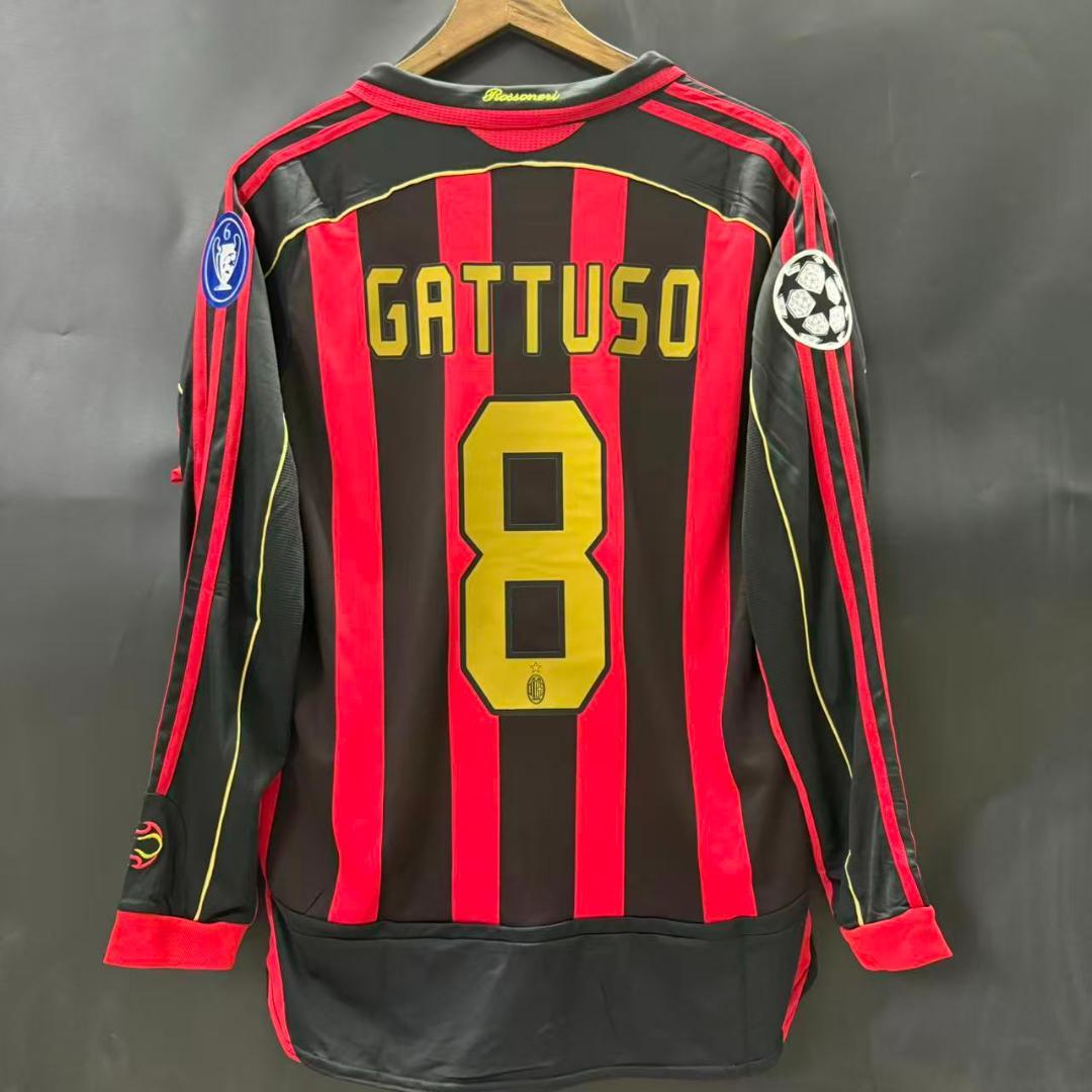 【未使用】GATTUSO ユニフォーム8番長袖#8