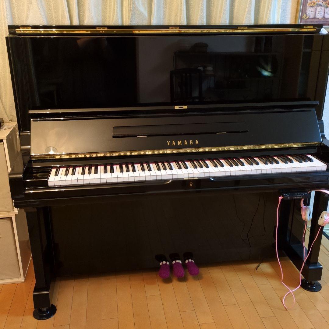 【✨️超美品✨️】【ヤマハアップライトピアノU3M】消音機能付き（後付け）