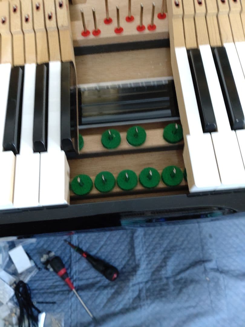 【✨️超美品✨️】【ヤマハアップライトピアノU3M】消音機能付き（後付け）