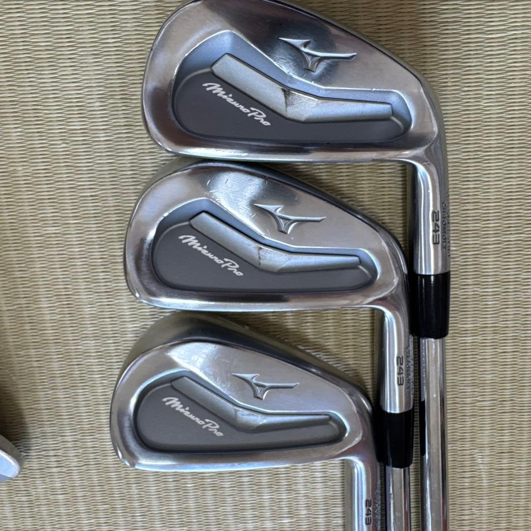 【美品】MIZUNO PRO 243 2024 6本セット MODUS125X