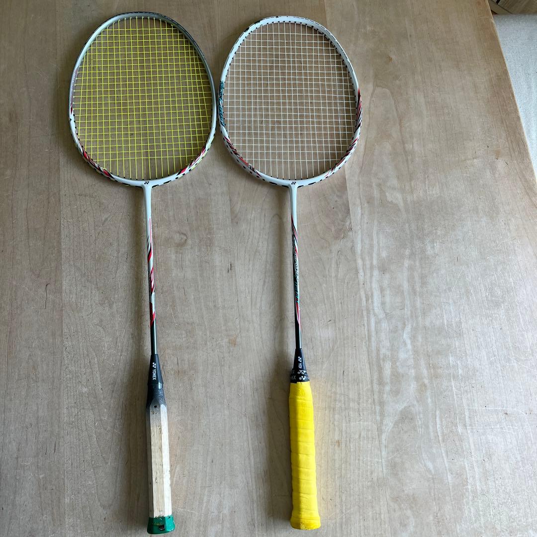 NANORAY 250 & 450LIGHT バドミントンラケット 2本セット