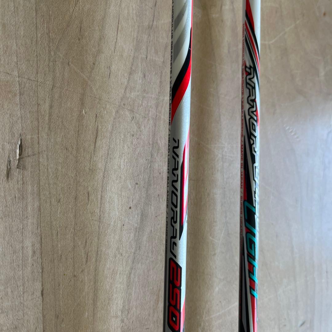 NANORAY 250 & 450LIGHT バドミントンラケット 2本セット