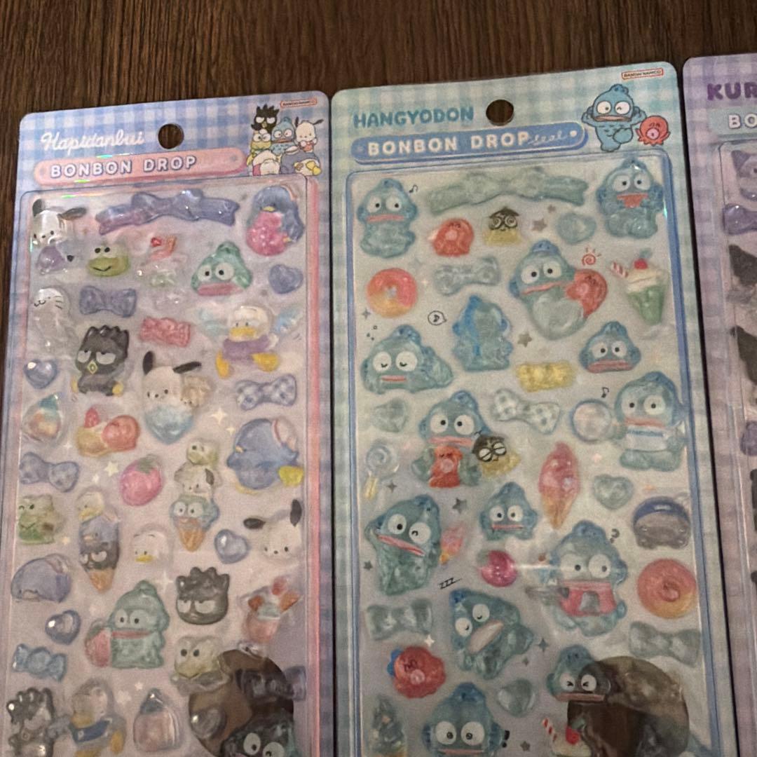 ボンボンドロップシール 第2弾 サンリオ　クロミ マイメロ　他4つセット