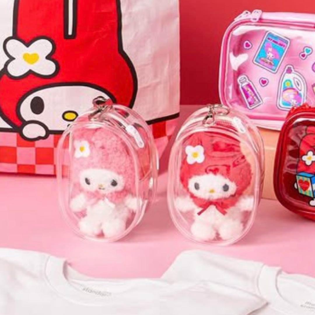 韓国 限定 MUSINSA マイメロディ マスコットキーリング 2種セット