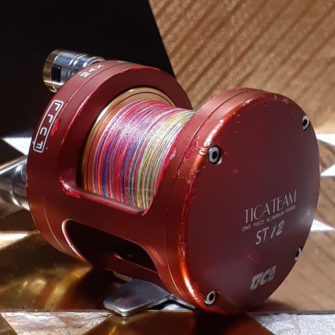 TICA TEAM ST12 ベイトリール トローリング 船用 磯釣 ジギング