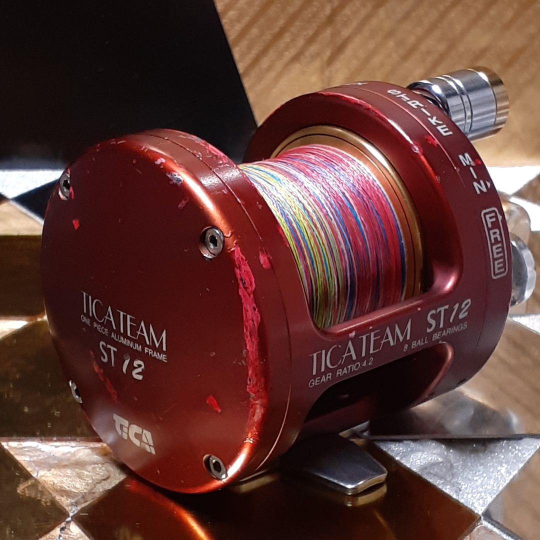 TICA TEAM ST12 ベイトリール トローリング 船用 磯釣 ジギング