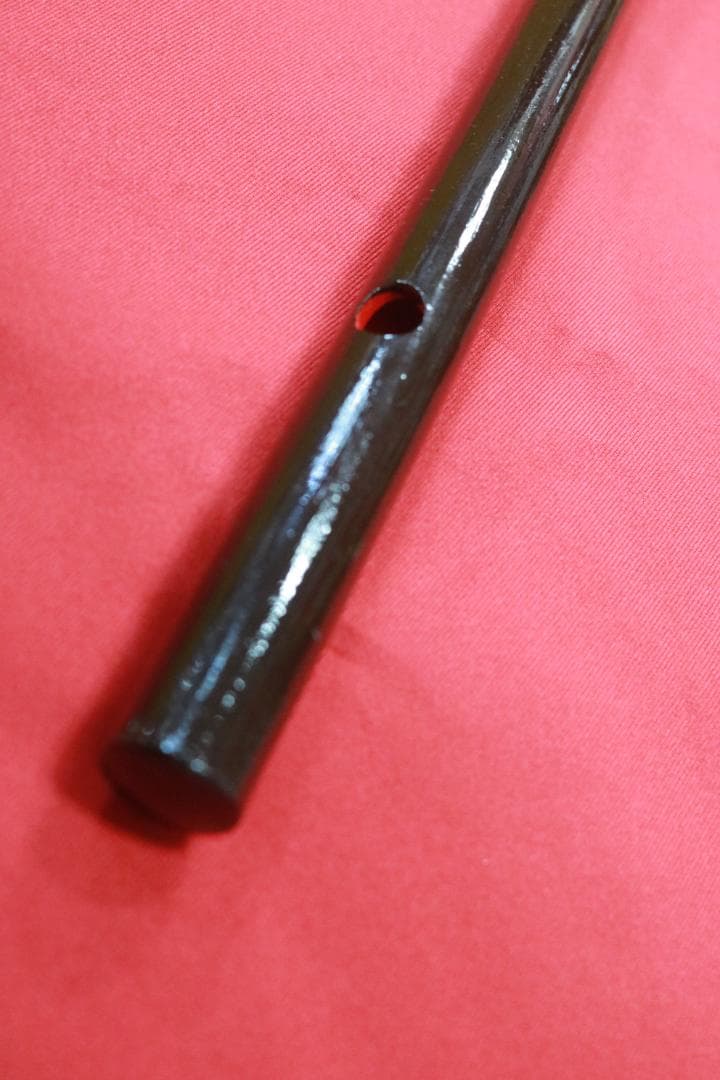 沖縄県産　琉球横笛　竹製（A♯調）音の高さになります。手工品　新品未使用