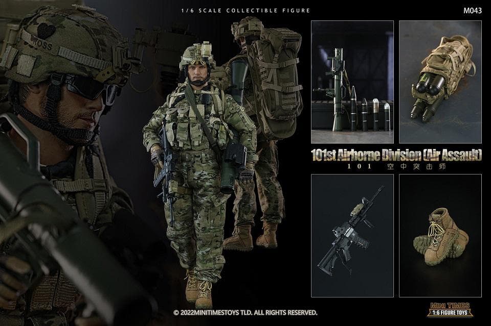 1/6アクションフィギュア アメリカ第101空挺師団空挺部隊（MTT-M043）