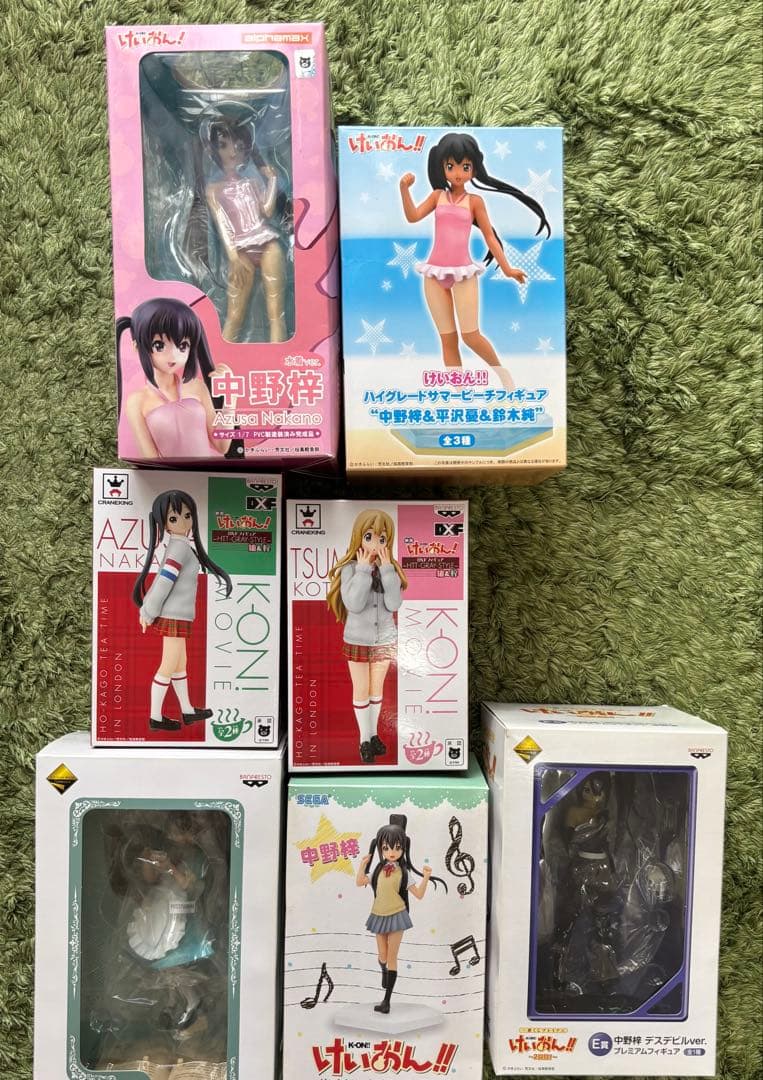 けいおん中野梓フィギュアまとめ