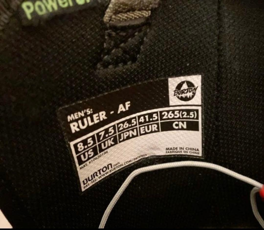 ［ピノコさん専用］美品!BURTON RULER バートンルーラー 26.5cm