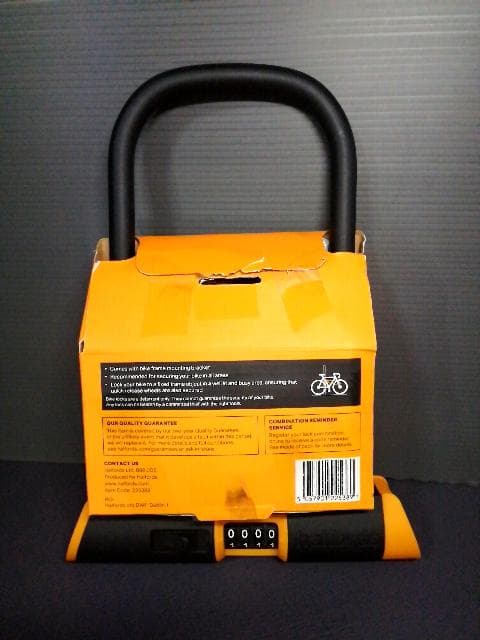 Halfords ハルフォーズ イギリスブランド ダイヤル式ロック Dロック
