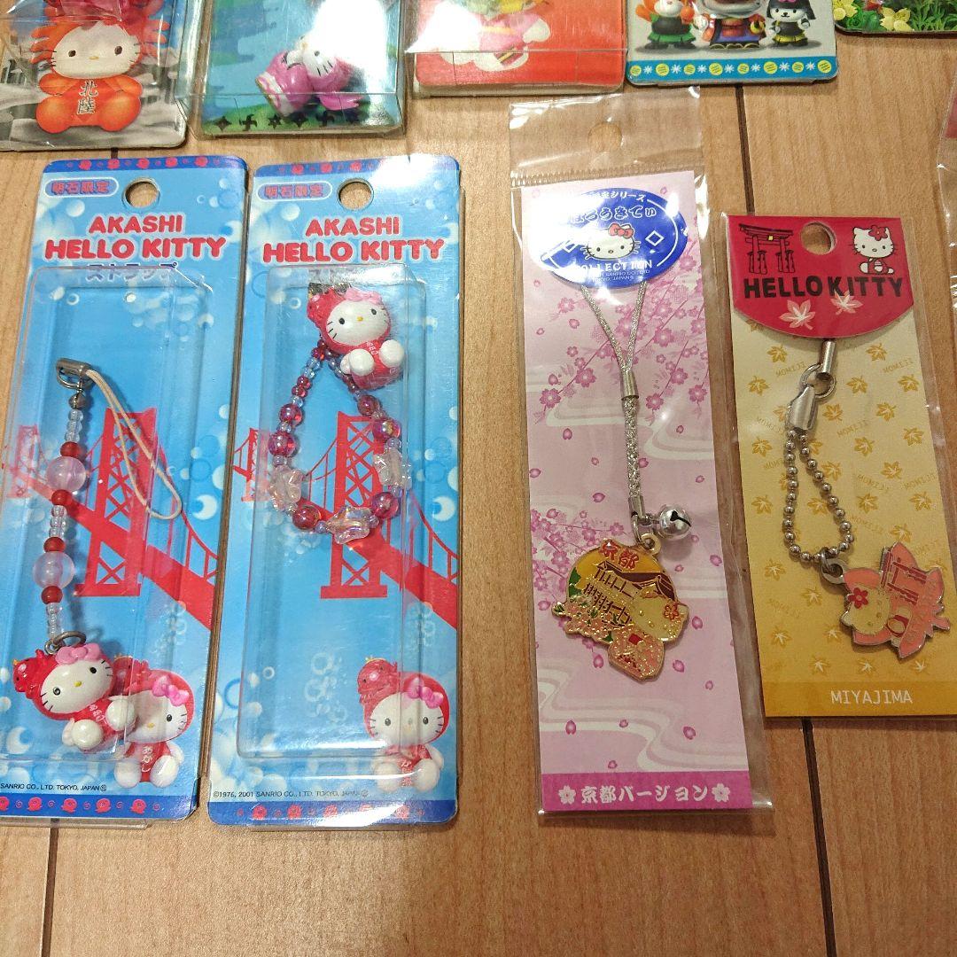 新品 ご当地キティ ハローキティ ストラップ キーホルダー ボールペン