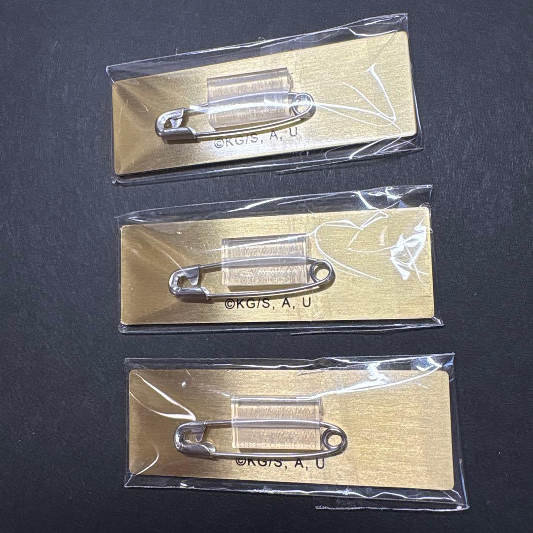 鬼滅の刃 モクテル レプリカネームバッジ 3点セット⑥