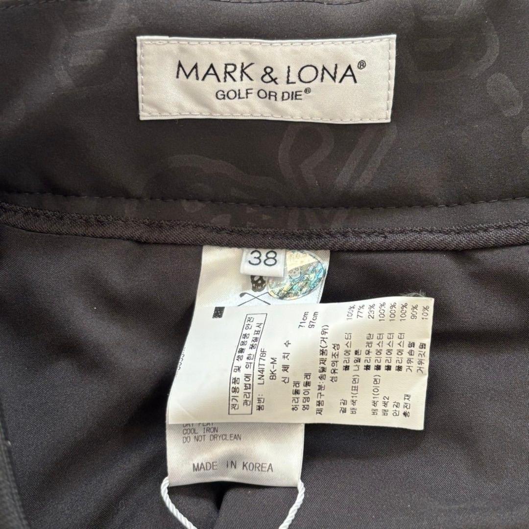 未使用　MARK&LONA マークアンドロナ 長ズボン スカル ゴルフ Mサイズ