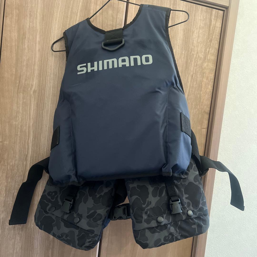SHIMANO カモフラージュ ライフジャケット