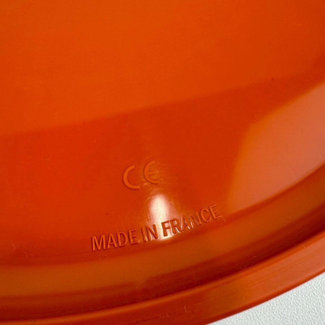 新品 HERMES エルメス フライングディスクウーフ オレンジフー フリスビー