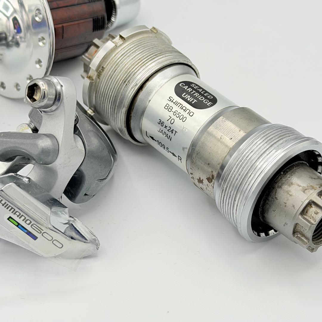 シマノ　自転車　パーツ　まとめ売り　ロード　Shimano ハブ　ディレイラー