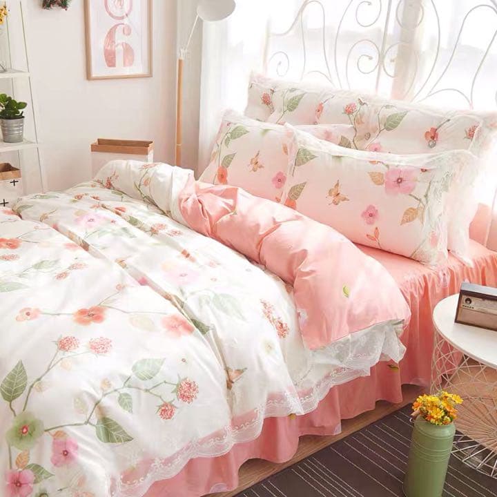 シングルコットン100% 快適な睡眠で免疫力アップ綿布団カバー 枕カバー シーツ