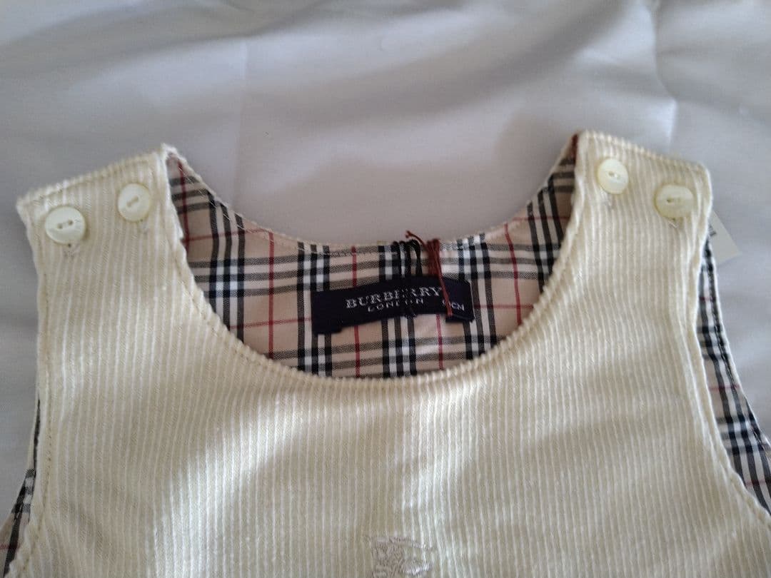 BURBERRY子供服ワンピース ジャンバースカート 90