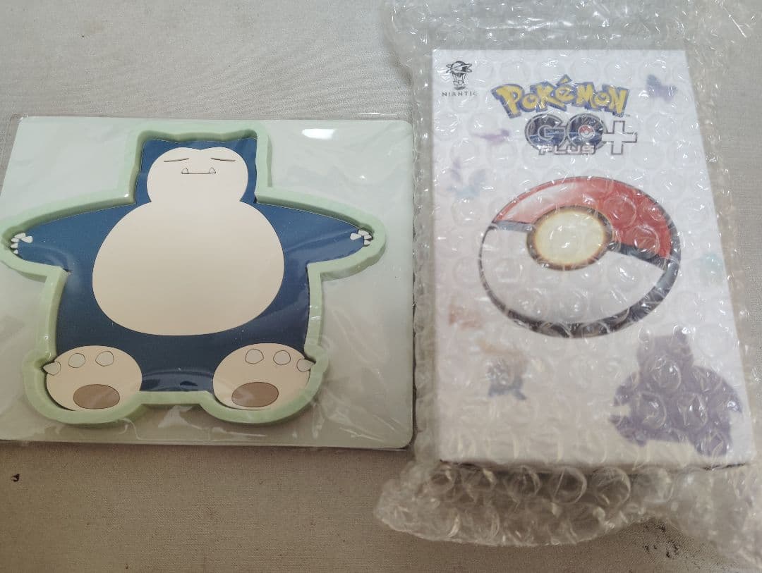 ポケモンGO プラス ラバートレー カビゴン付き 新品未開封品