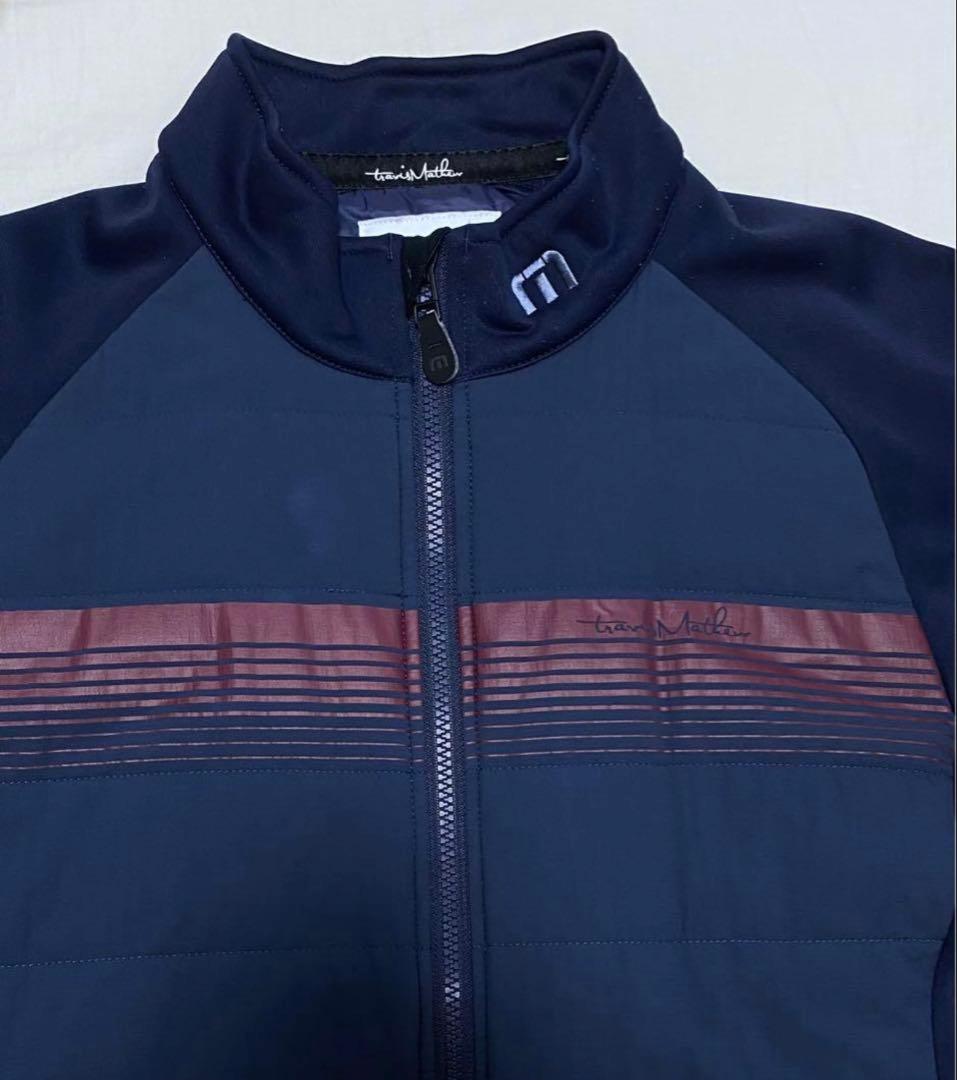 【良品】TravisMathew ジャケット メンズ M相当 ゴルフ ネイビー