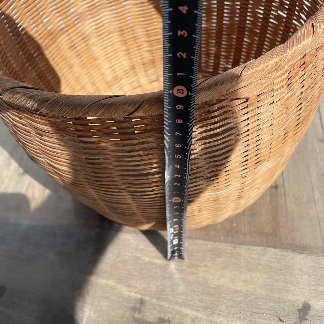 昭和レトロ　竹籠　竹細工❻個セット