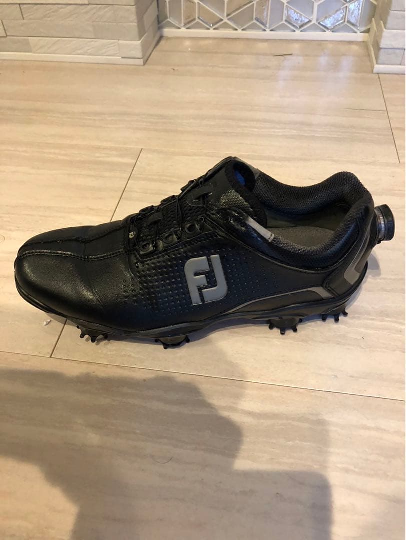 FJ フットジョイ ゴルフシューズ 黒×グレー 53355J BOA メンズ