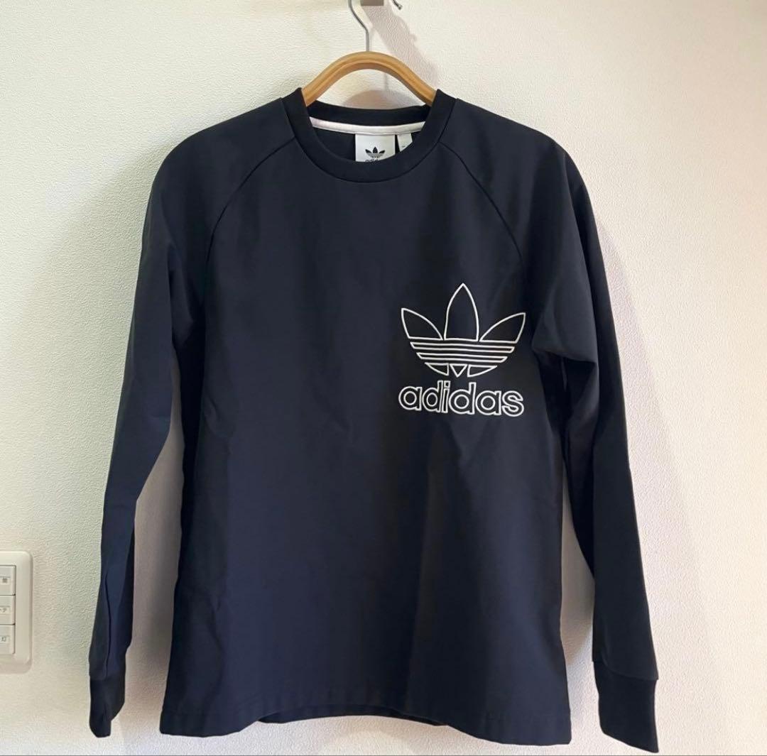 adidasアディダス　ビッグトレフォイル セットアップ 上下　XS 刺繍