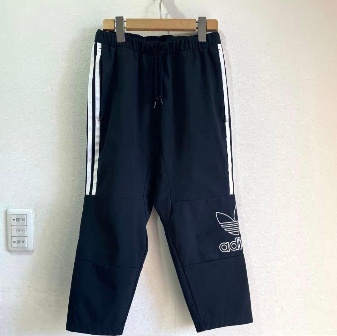 adidasアディダス　ビッグトレフォイル セットアップ 上下　XS 刺繍