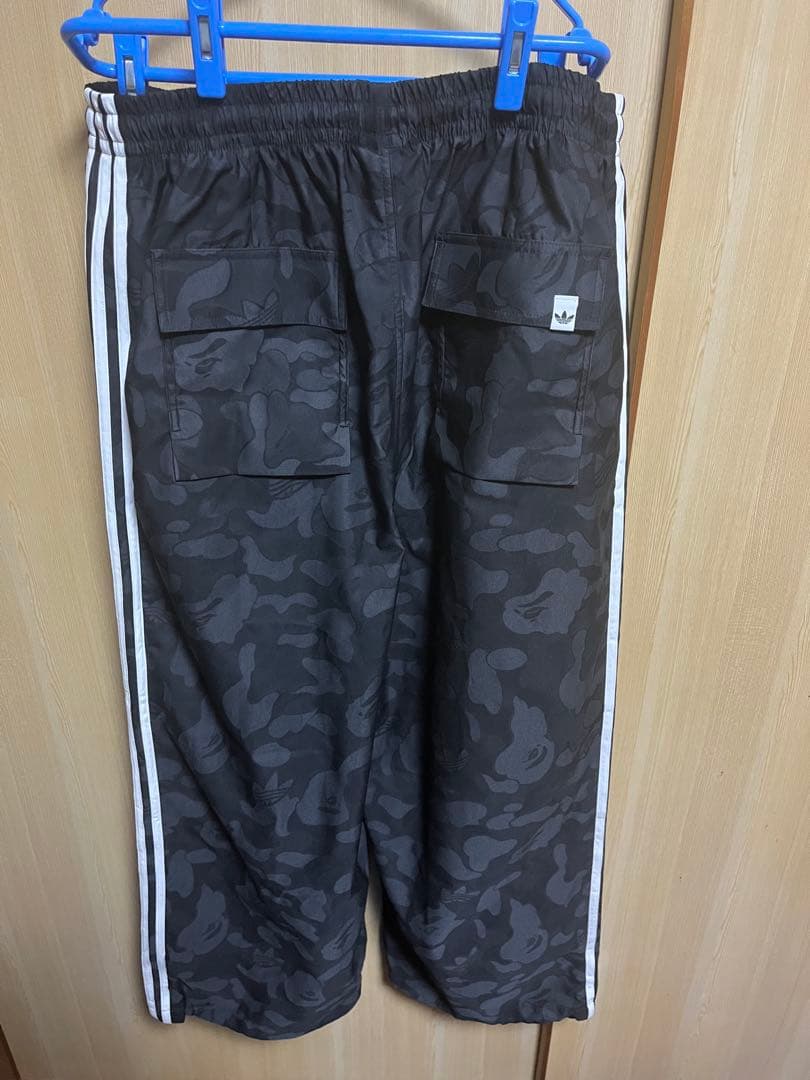 ぶ*る様 adidas BAPEコラボ　ジャガードパンツ
