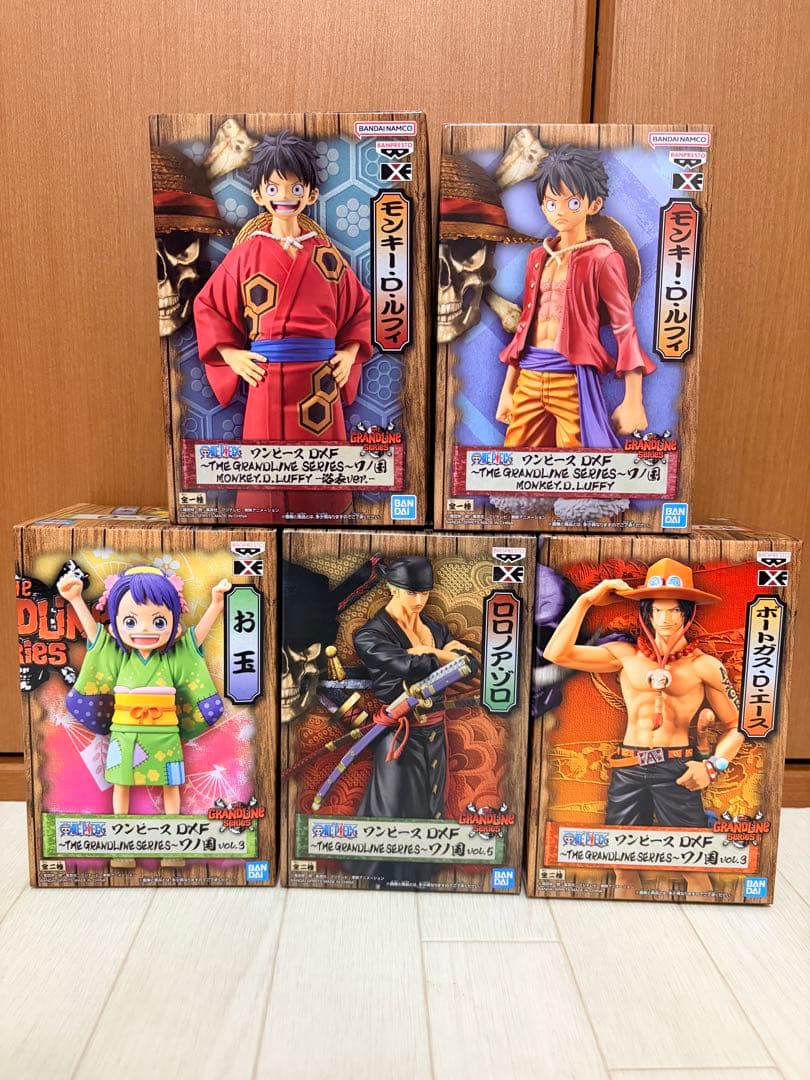 ワンピース DXF ワノ国　他　１５個セット 未開封品　９５