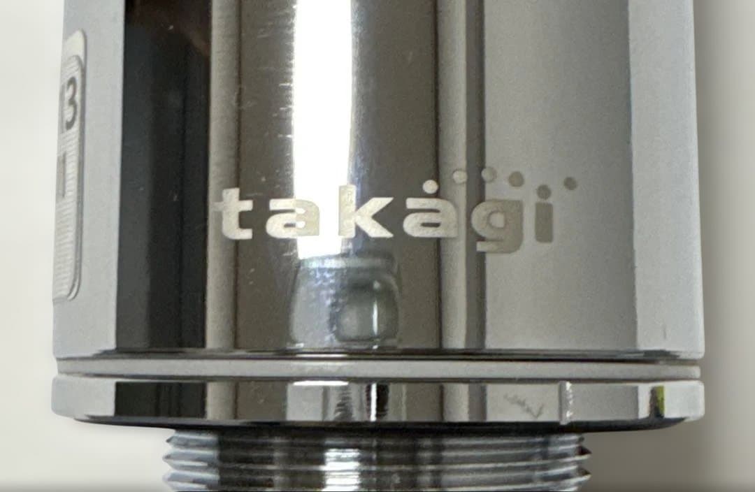 タカギ 蛇口一体型浄水器 シングルレバー混合栓(ワンホール型) LS