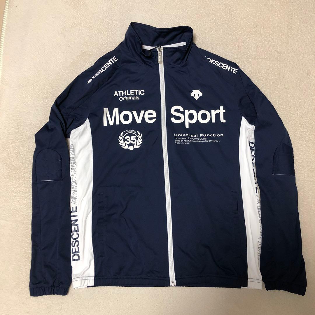 DESCENTE Move Sport ジャージセットアップ ネイビー　サイズL