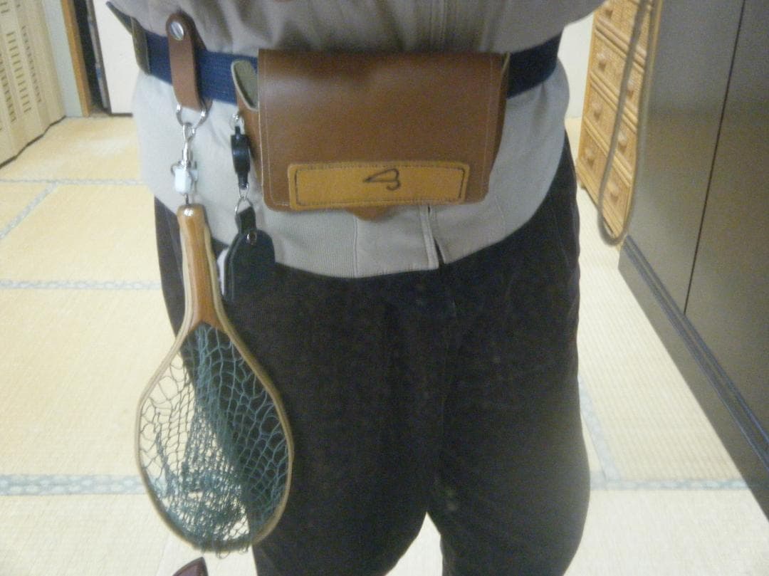オイカワフィッシングセット　その02-02　ネット+ウエストBag