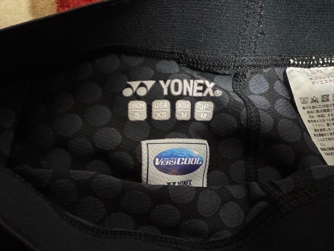【2枚セット】YONEX ユニロングスパッツ. STBP2009 Mサイズ 黒