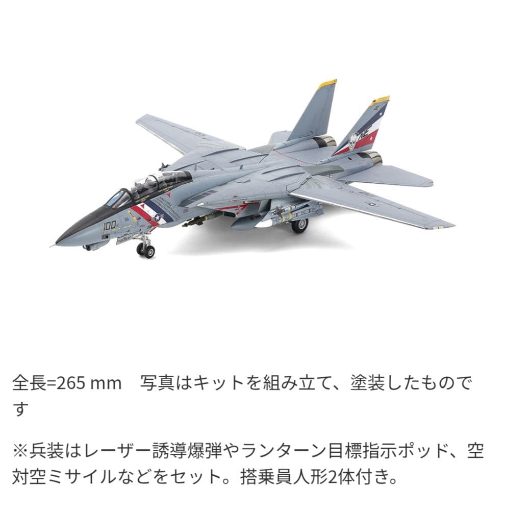 タミヤ　1/72 グラマン F-14D トムキャット