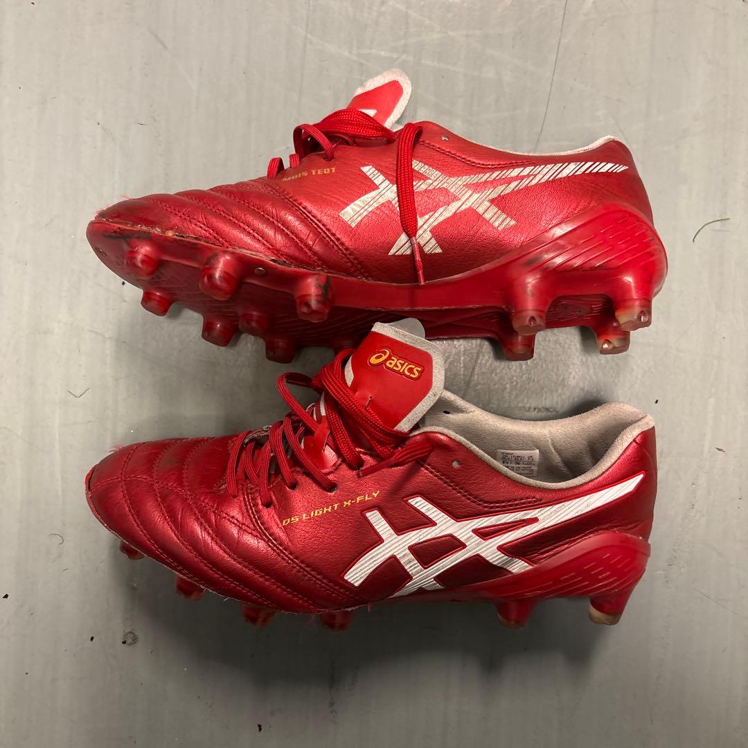 ASICS DS LIGHT 3 サッカーシューズ レッド