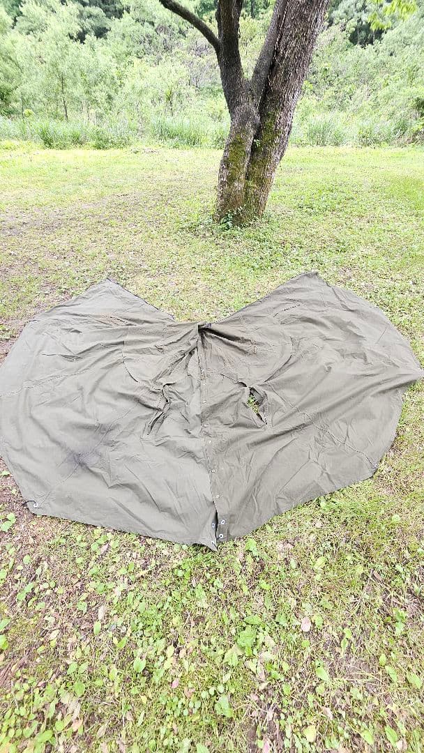 【入手困難】ポーランド軍幕サイズ2✕ルーマニア軍幕セット　おまけ付き