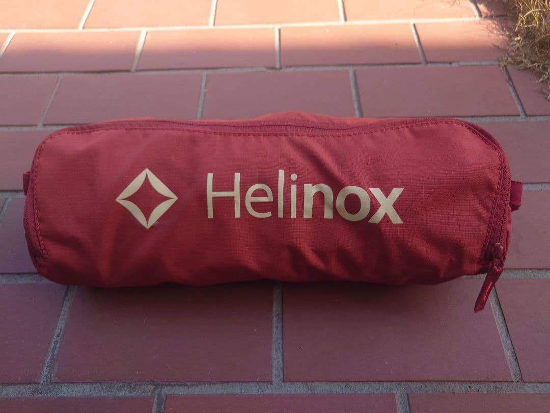 中古美品☆Helinox チェアツー ヘリノックス　パプリカ