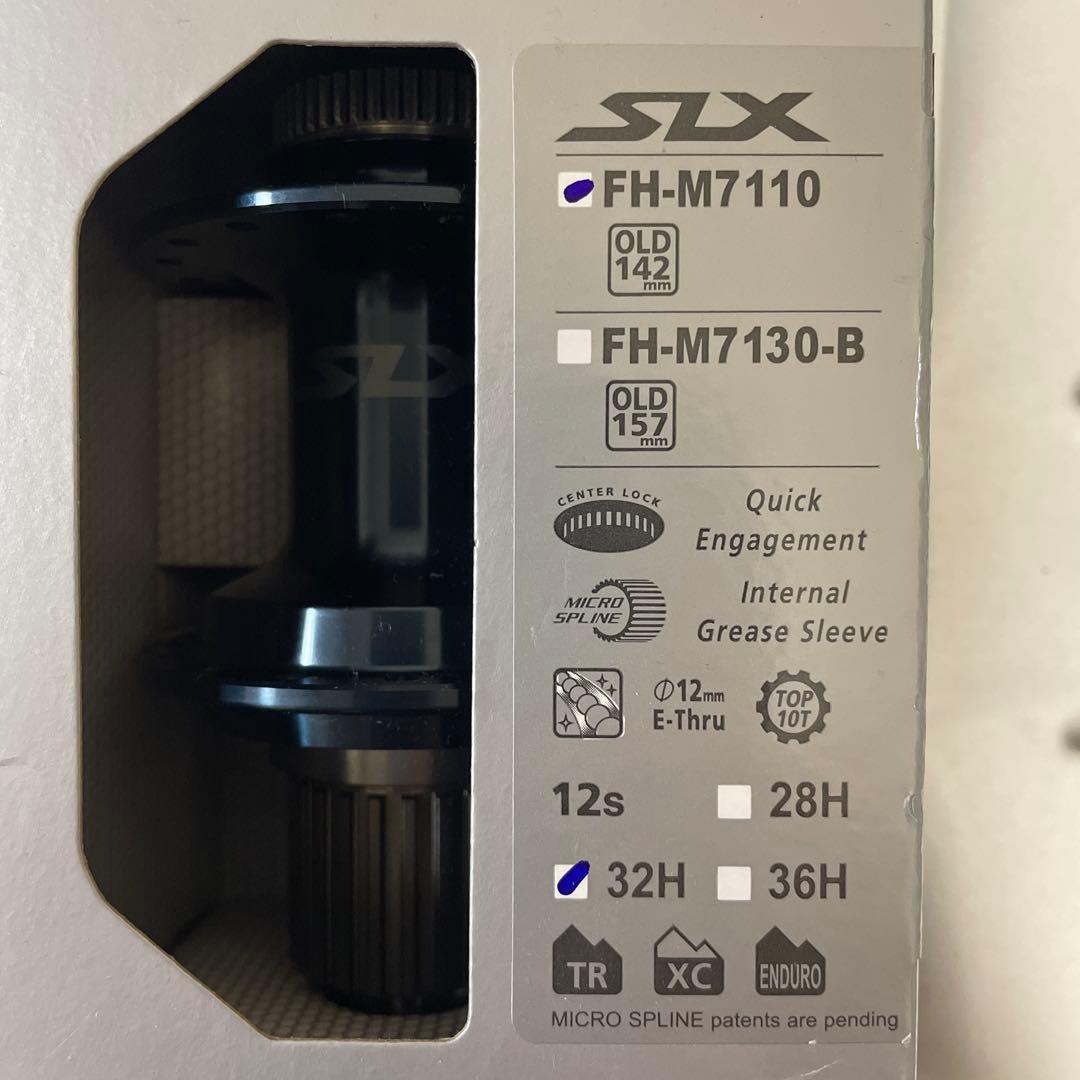 セール シマノ SLX M7110 32H 12s ハブ 前後セット